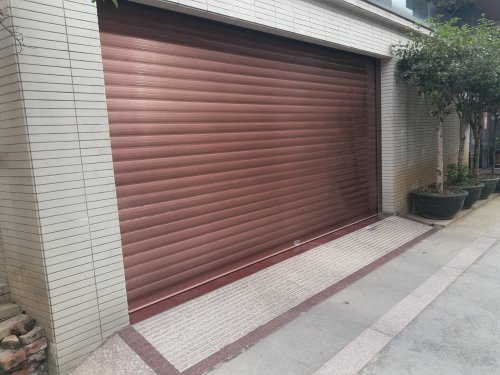 双层铝合金卷帘门